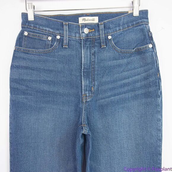 NEW Madewell Perfect Vintage Straight Jean in Mayfield Wash, NG251, 28 - Picture 3 of 16